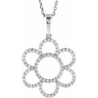 Accented Floral Necklace