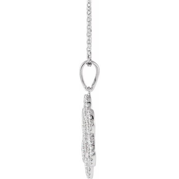 Accented Floral Necklace - Image 2