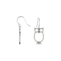 Accented Owl Earrings