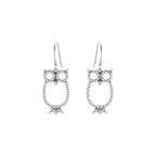 Accented Owl Earrings - Image 2