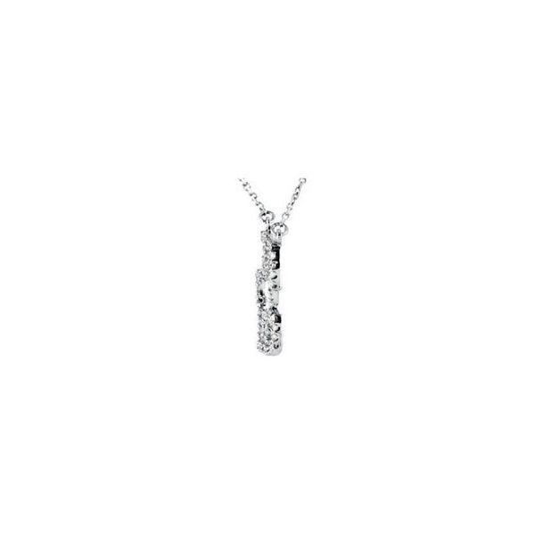 Accented Puzzle Piece Necklace - Image 2
