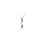 Accented Puzzle Piece Necklace - Image 2