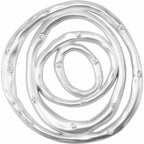 Accented Circle Pendant