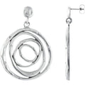 Accented Circle Earrings