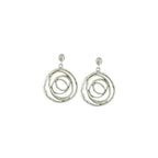 Accented Circle Earrings - Image 2