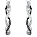 Accented Hoop Earrings