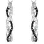 Accented Hoop Earrings