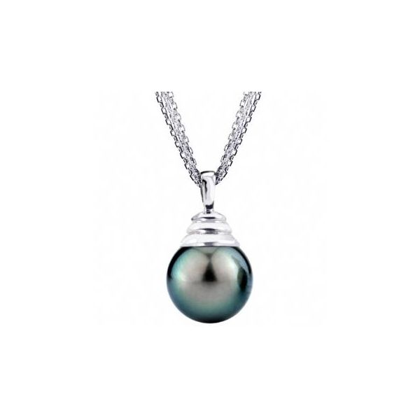 Sterling Silver Tahitian Pearl Pendant