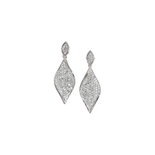 Pavé-Style Earrings - Image 2