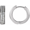 Accented Hoop Earrings