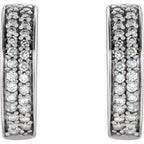 Accented Hoop Earrings - Image 2