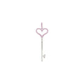 Heart Key Pendant
