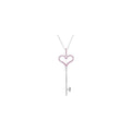 Heart Key Necklace