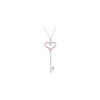 Heart Key Necklace