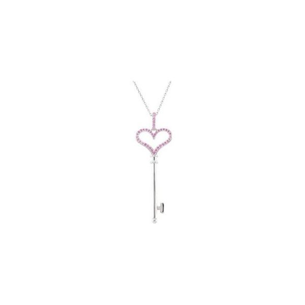 Heart Key Necklace