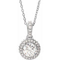 Halo-Style Necklace