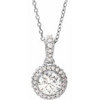 Halo-Style Necklace