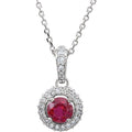 Halo-Style Necklace