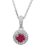 Halo-Style Necklace