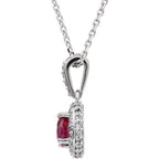 Halo-Style Necklace - Image 2