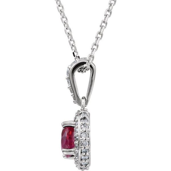 Halo-Style Necklace - Image 2