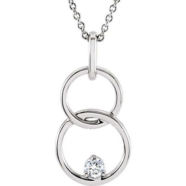 Accented Circle Necklace