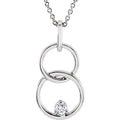 Accented Circle Necklace