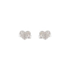 Cluster Heart Earrings - Image 2