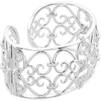 Filigree Scroll Cuff Bracelet - Image 2