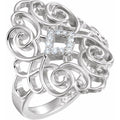 Filigree Scroll Ring