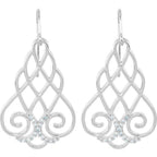 Filigree Scroll Earrings - Image 2