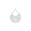 Scroll Pendant