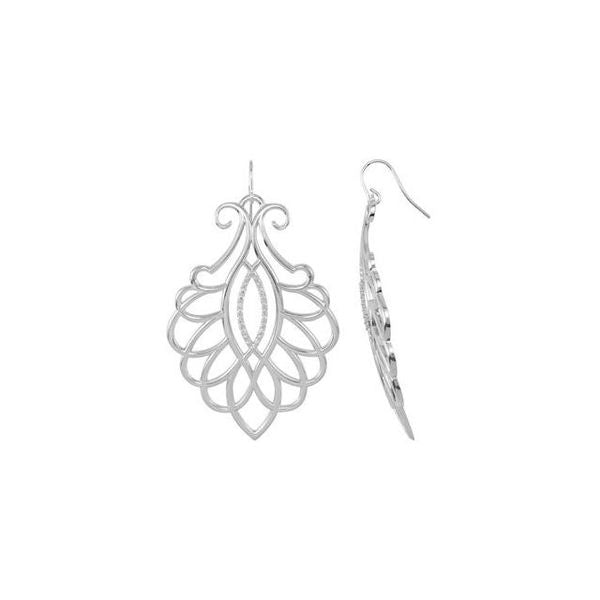 Filigree Scroll Earrings