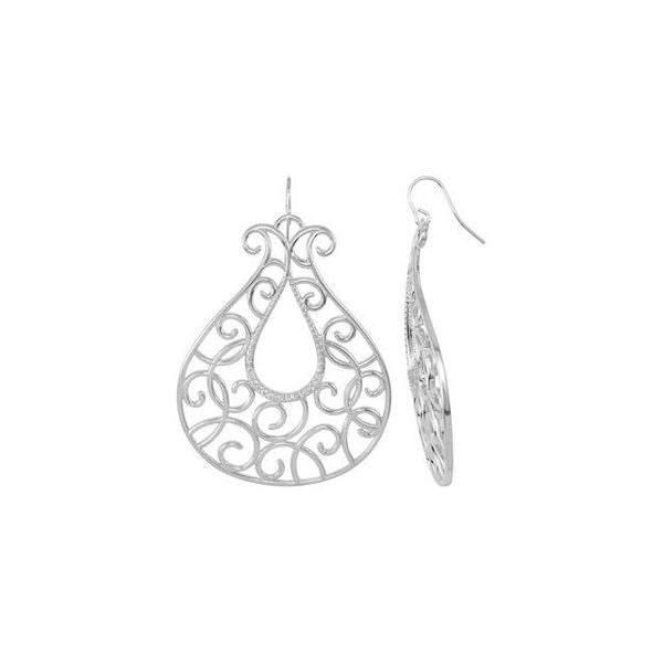 Filigree Scroll Earrings