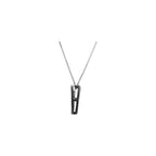 Diamond Double Circle Necklace - Image 2