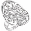 Filigree Scroll Ring
