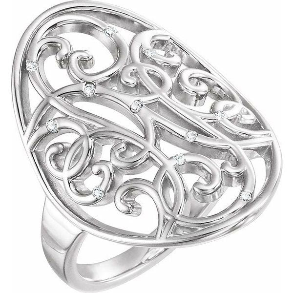 Filigree Scroll Ring