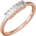 Straight Baguette Ring