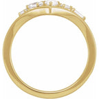 Lab-Grown Diamond V Ring - Image 2