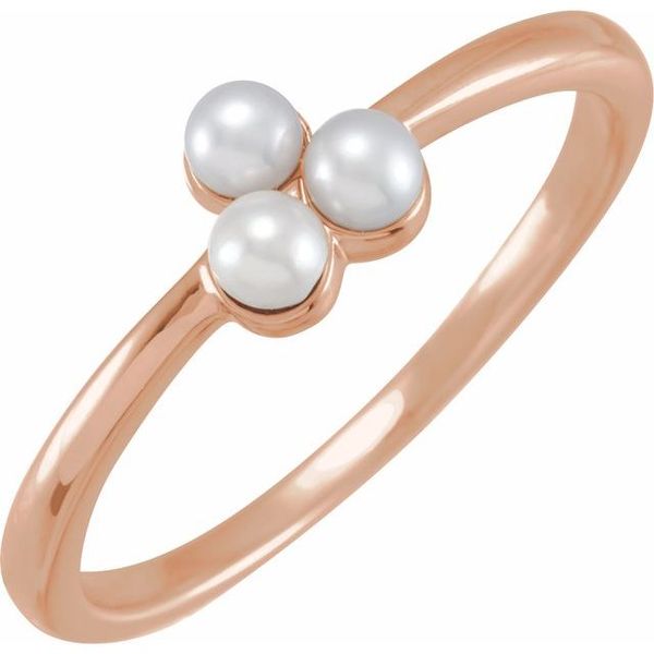 Pearl Cluster Ring