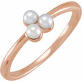 Pearl Cluster Ring