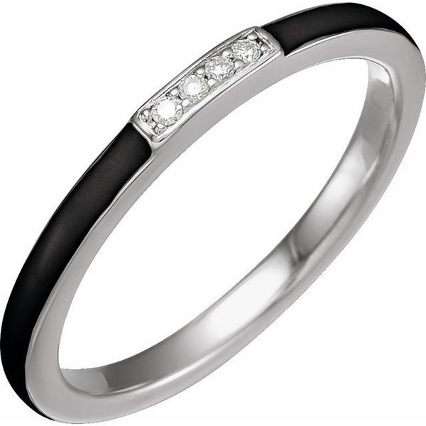 Enamel Stackable Ring