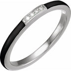 Enamel Stackable Ring