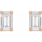 Lab-Grown Diamond Stud Earrings - Image 2