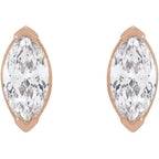 Lab-Grown Diamond Stud Earrings - Image 2