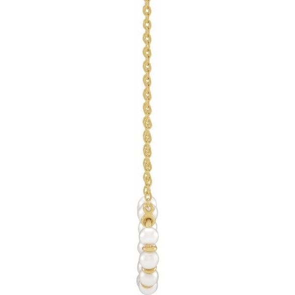 Pearl Circle Necklace - Image 2