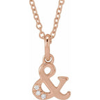 Ampersand Necklace