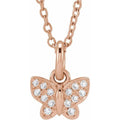 Youth Butterfly Necklace