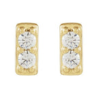 Accented Bar Earrings - Image 2