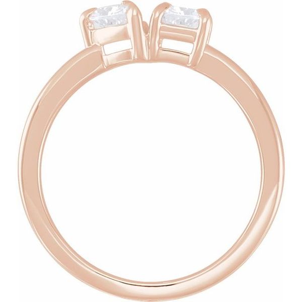 Lab-Grown Diamond Two-Stone Ring - Image 2